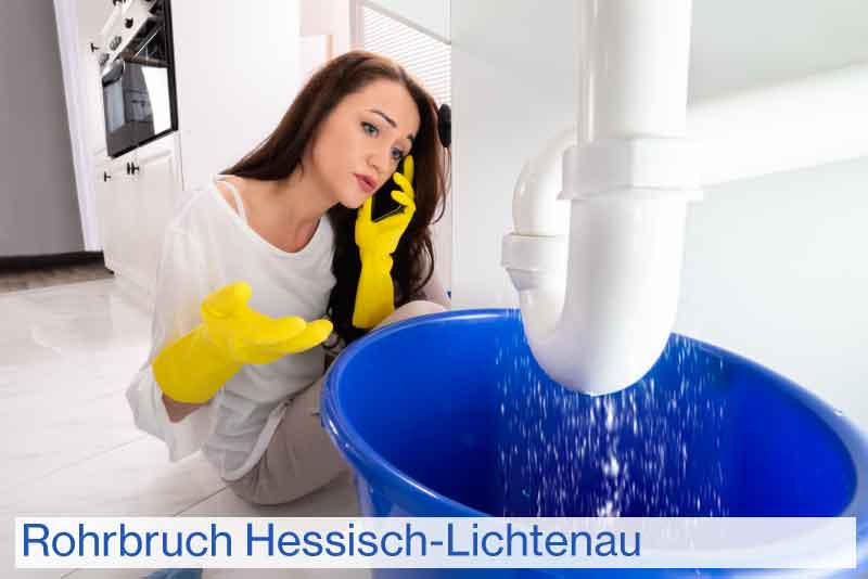 Rohrbruch Hessisch-Lichtenau