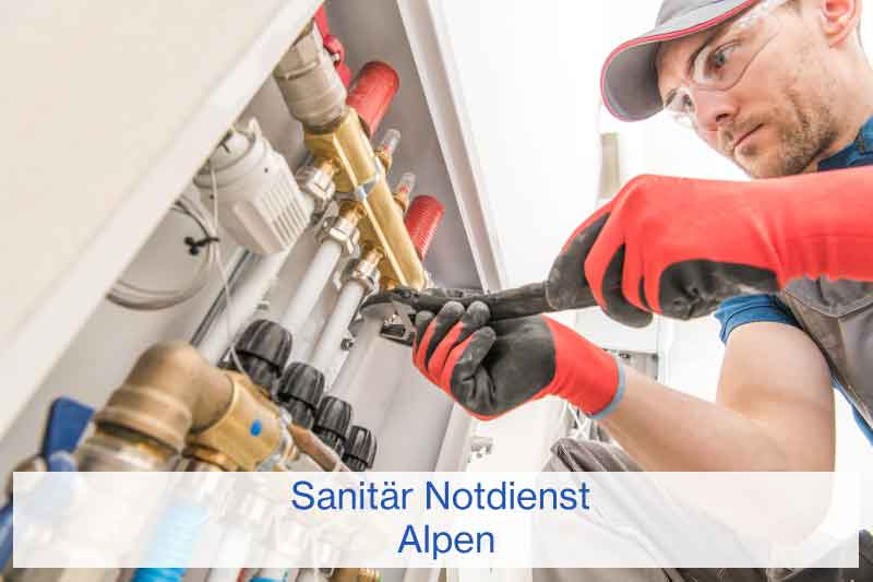 Sanitär Notdienst Alpen