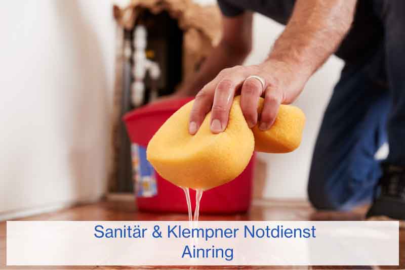 Sanitär & Klempner Notdienst Ainring